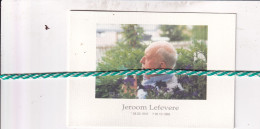 Jeroom Lefevere, 1910, 1999. Foto - Décès