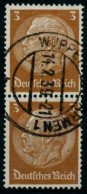 3. REICH 1933 Nr 513 Zentrisch Gestempelt SENKR PAAR X8672B2 - Gebruikt