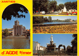 34-AGDE SUR MER-N°2814-B/0009 - Agde