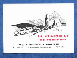 CP Publicité 63 RIOM La Chaumière De Tournoël - Dessin Illustrateur 1932 - Riom