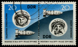 DDR ZD Nr WZd 90 Gestempelt WAAGR PAAR X8D763E - Zusammendrucke