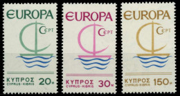 ZYPERN 1966 Nr 270-272 Postfrisch X933B0E - Unused Stamps