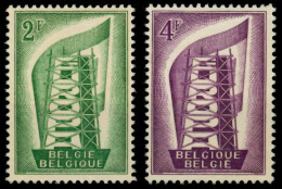 BELGIEN 1956 Nr 1043-1044 Ungebraucht S0464C6 - Unused Stamps