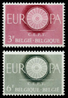 BELGIEN 1960 Nr 1209-1210 Postfrisch S048A76 - Ungebraucht