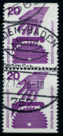 BRD DS UNFALLV Nr 696C D Gestempelt SENKR PAAR X969932 - Used Stamps