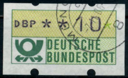 BRD ATM 1981 Nr 1-1-010 Gestempelt X97020E - Machine Labels [ATM]