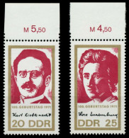 DDR 1971 Nr 1650-1651 Postfrisch ORA X97DDA6 - Nuevos