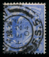 GROSSBRITANNIEN 1902-1911 Nr 107A Zentrisch Gestempelt X6A4612 - Oblitérés