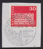 Werbedatumstempel K88a  "Thusis - Eingang Zur Viamala"        1970 - Poststempel