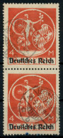 D-REICH INFLA Nr 135I PF IV Und Gestempelt SENKR PAAR X71DC1E - Used Stamps