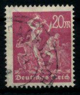 D-REICH INFLA Nr 241 Gestempelt Gepr. X7244AE - Used Stamps