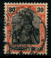 D-REICH GERMANIA Nr 89Ix Gestempelt Gepr. X726C6A - Used Stamps
