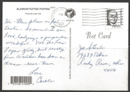 1997 20 Cents Truman On Picture Postcard, Anchorage Alaska 20 Aug - Lettres & Documents