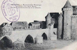 CPA - ORLEANS - Le Chatelet - Maquette Reconstitution - Orleans