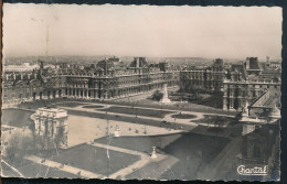 °°° 31228 - FRANCE - 75 - PARIS - LE LOUVRE ET LA COUR DU CARROUSEL - 1953 With Stamps °°° - Louvre