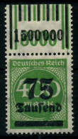 DEUTSCHES REICH 1923 INFLA Nr 287aW OR 2-9-2 1- X72B92A - Unused Stamps