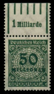 DEUTSCHES REICH 1923 INFLA Nr 321AWa OR 1-5-1 Ungebraucht X72D9E2 - Unused Stamps