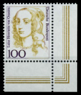 BRD DS FRAUEN Nr 1756 Postfrisch ECKE-URE X73047E - Unused Stamps