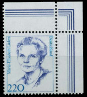 BRD DS FRAUEN Nr 1940 Postfrisch ECKE-ORE X73049A - Unused Stamps