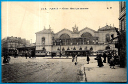 CPA 75014 75015 PARIS - GARE MONTPARNASSE ° J.H. 253 - Non Classés