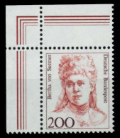 BRD DS FRAUEN Nr 1498ZB Postfrisch ECKE-OLI X732BD6 - Unused Stamps