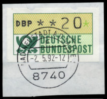 BRD ATM 1981 Nr 1-2-020 Gestempelt X756C86 - Machine Labels [ATM]