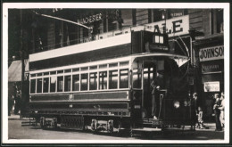 Fotografie Strassenbahn Triebwagen Nr. 95 In Gross Britannien  - Sonstige & Ohne Zuordnung