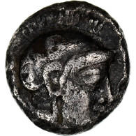 Lesbos, Hémiobole, Ca. 460-406 BC, Methymna, Argent, TTB, HGC:6-905 - Grecques