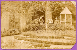 En L'état CPA CARTE-PHOTO Jardin ** Métier Jardinier - Autres & Non Classés