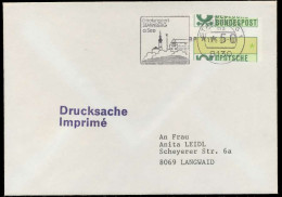 BRD ATM1-050 BRIEF EF STARNBERGER SPRINGER X7E2222 - Timbres De Distributeurs [ATM]