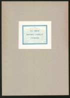 Exlibris Mathieu Varille, Lyonnois, Stadtansicht  - Ex-libris