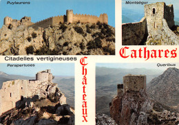 11-PANORAMA DES CHATEAUX CATHARES-N°2820-A/0131 - Sonstige & Ohne Zuordnung