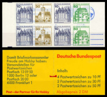 BRD MARKENHEFTCHEN Nr MH 22 IdmZ Postfrisch S62DDA6 - Autres & Non Classés