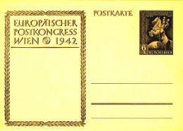 3.Reich WW2 Ganzsache P294a Europa Postkongress 1942 *  (0259 - Sonstige & Ohne Zuordnung