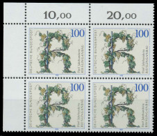 BRD 1990 Nr 1446 Postfrisch VIERERBLOCK ECKE-OLI X85EE7E - Unused Stamps