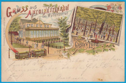 AK Litho Antoinettenruh B.Wolfenbüttel Eisenbahn  (2506 - Andere & Zonder Classificatie