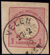 Velen Bei Borken K1 Stempel 1875 Auf Ganzsachen Ausschnitt   (6944 - Autres & Non Classés