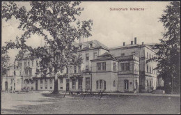 AK Kreischa Sanatorium 1928 Gelaufen Nach Frankenberg     (12558 - Andere & Zonder Classificatie