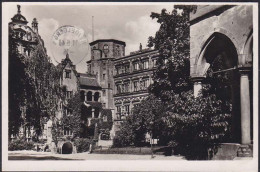 AK Heidelberg 1943 Der Schlosshof Gelaufen Nach Hiddissen  (12563 - Autres & Non Classés