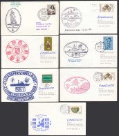 7 Stück Briefe Schiffspost Marine Der Bundeswehr 1976    (25795 - Autres & Non Classés