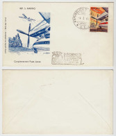 San Marino 1965 Mi. 829 Auf FDC Ersttag POSTA AEREA     (28606 - Other & Unclassified