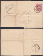 Brief Deichmann & Co Coeln 1876 Rechnung An Josten In Neuss   (29863 - Lettres & Documents