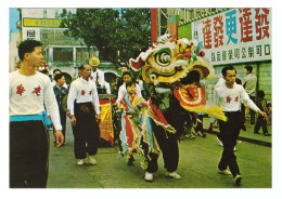 HONG KONG // THE LION DANCE DURING CHINESE NEW YEAR CELEBRATIONS - China (Hongkong)