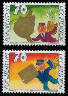 LIECHTENSTEIN 2001 Nr 1257-1258 Postfrisch SEE19B6 - Unused Stamps