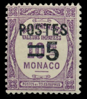 MONACO 1937 Nr 149 Ungebraucht X3AD5EA - Unused Stamps