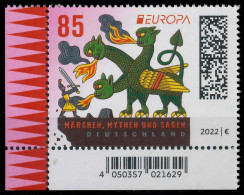 BRD BUND 2022 Nr 3687 Postfrisch ECKE-ULI X521CD6 - Unused Stamps