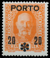 ÖSTERREICH PORTOMARKEN 1916 17 Nr 62 Postfrisch X74297E - Taxe