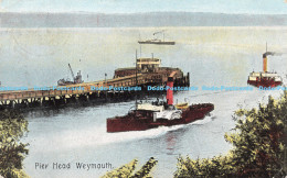 R173297 Pier Head Weymouth. Fine Art Post Cards. Shureys Publications - Monde