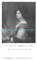 R171724 The Hon. Mrs. Frederick Irby. J. Cochran. I. P. Davis. The Connoisseur. - Welt