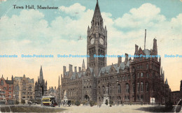 R173321 Town Hall. Manchester. National Series. M. And L. 1922 - Welt